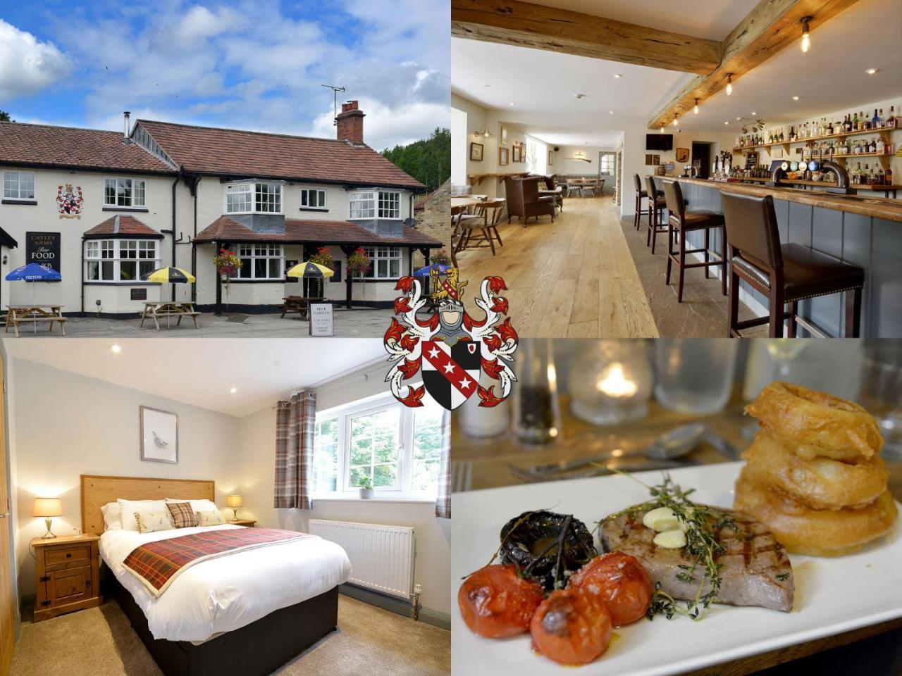 The Cayley Arms Inn Pickering Esterno foto